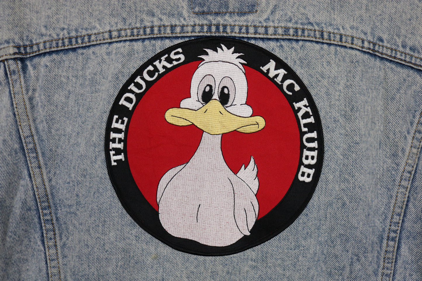 1990s Vintage distressed Levi's 70503 Trucker Weste L