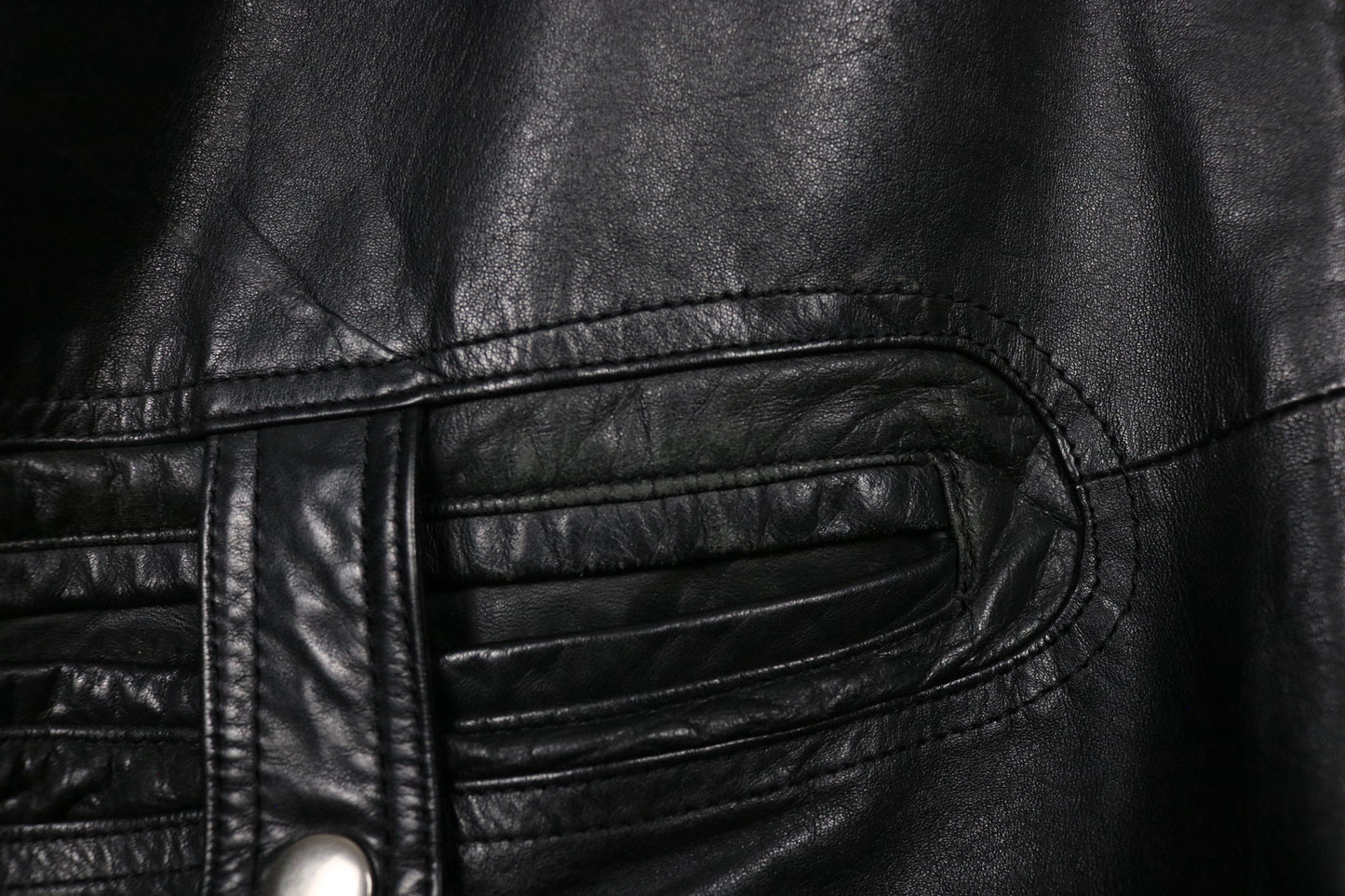 1990s Vintage Precious by private Lederjacke L