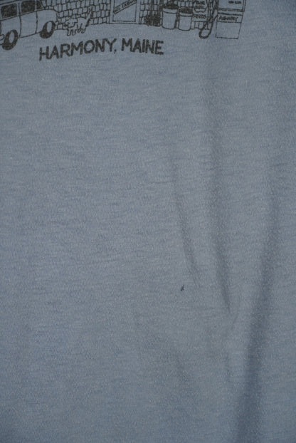 1980s Vintage Hanes Harmony Maine T-Shirt L (XL)