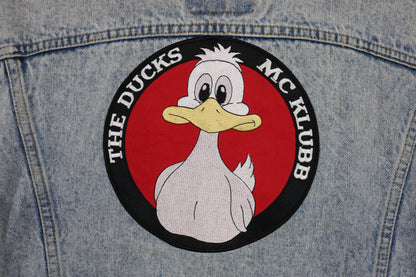1990s Vintage distressed Levi's 70503 Trucker Weste L