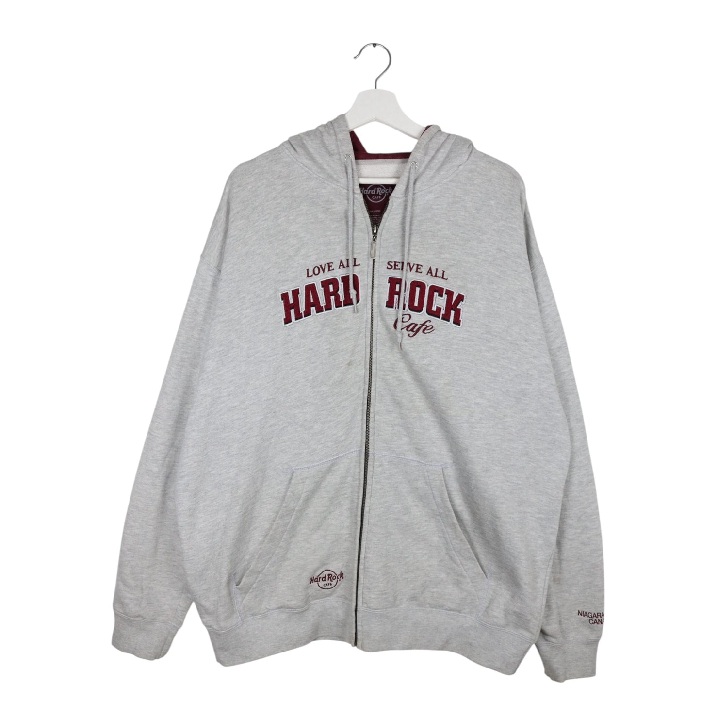 y2k Vintage Hard Rock Cafe Zipjacke XL