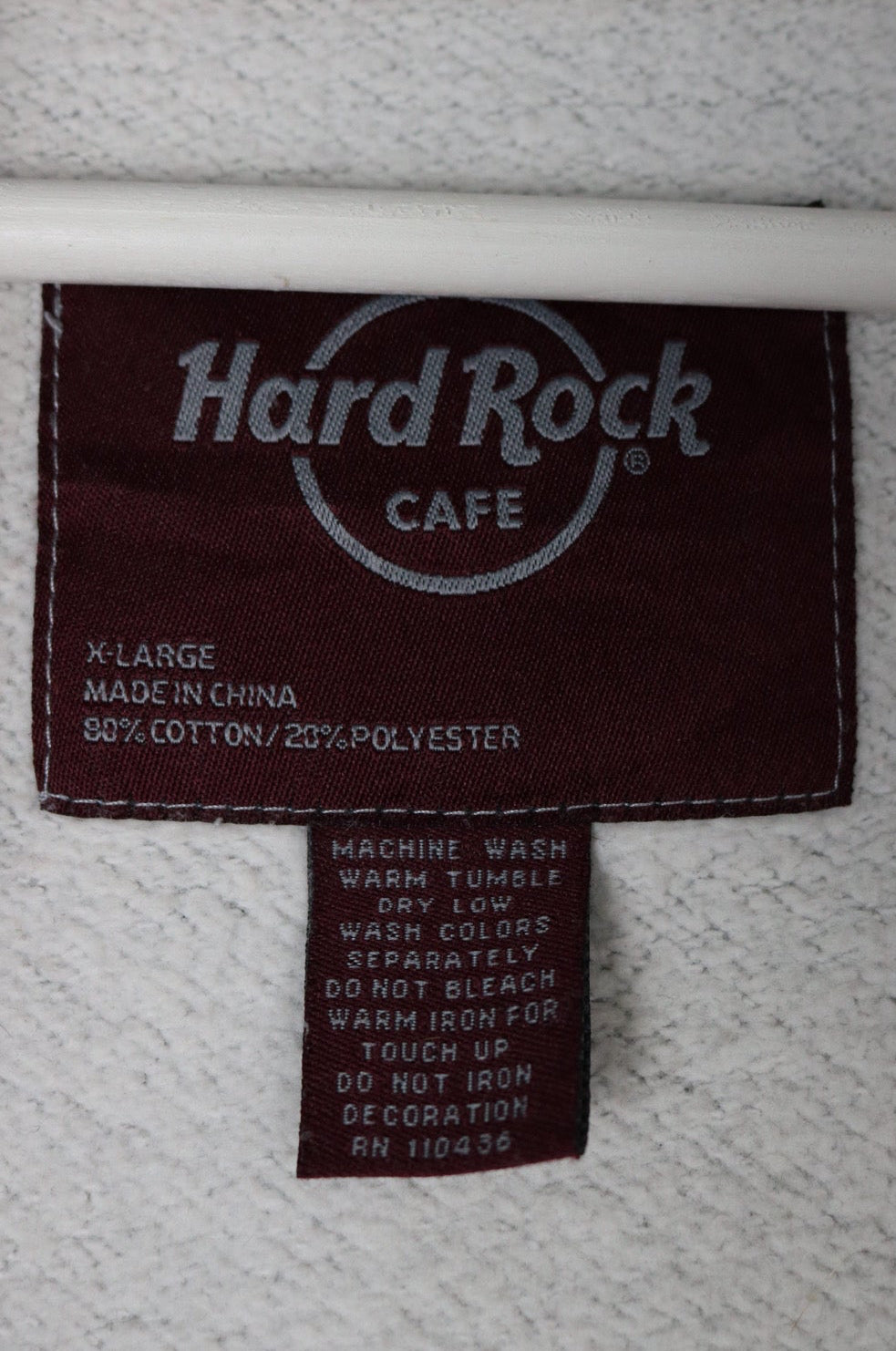 y2k Vintage Hard Rock Cafe Zipjacke XL
