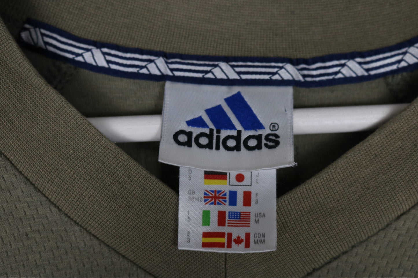1990s Vintage Adidas T-Shirt L
