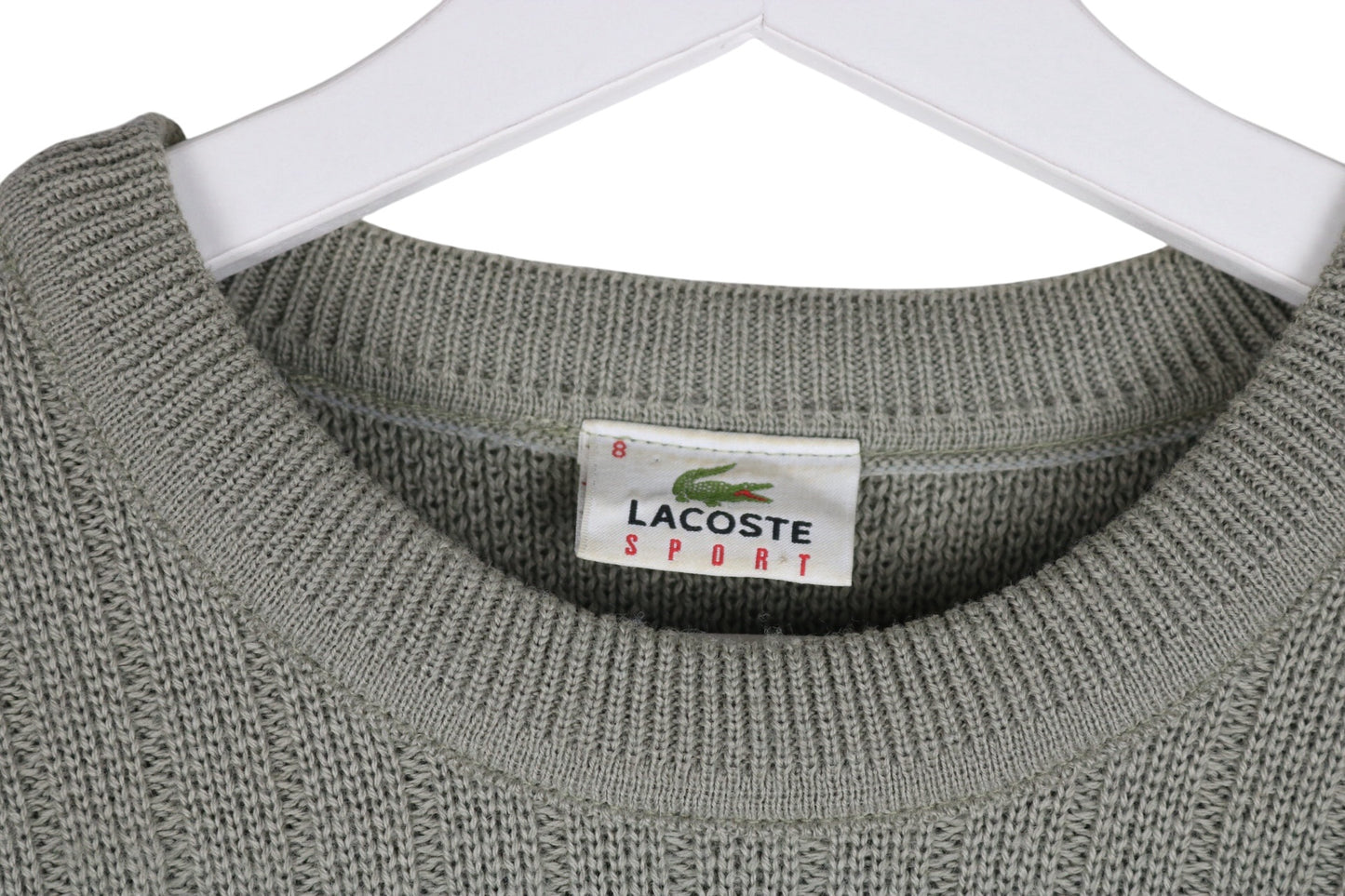 y2k Vintage Lacoste heavy Stricksweater XL