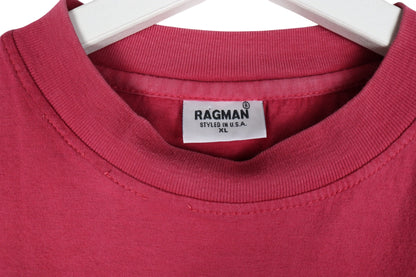 1990s Vintage Ragman basic T-Shirt L (XL)