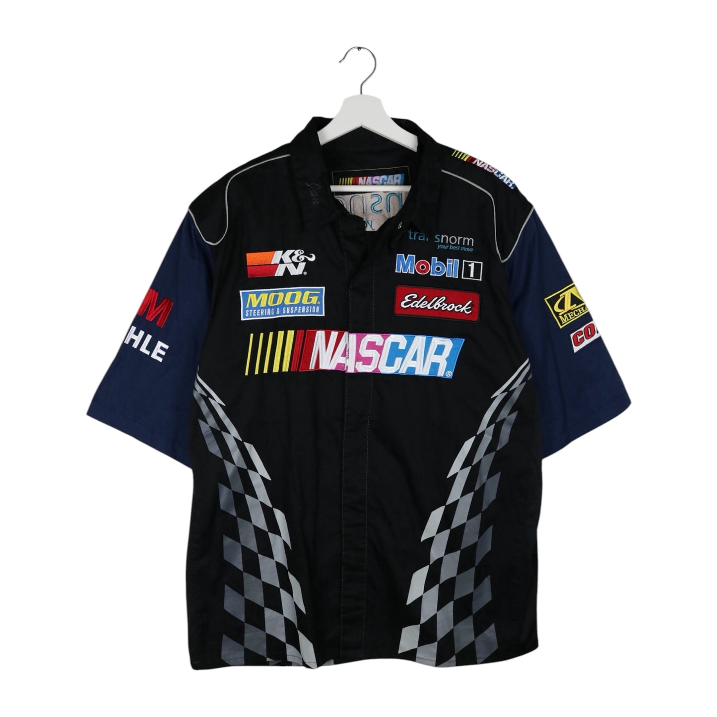 y2k Vintage NASCAR Racing Hemd XL