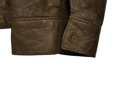 1980/90s Vintage AKD Lederjacke M (L)