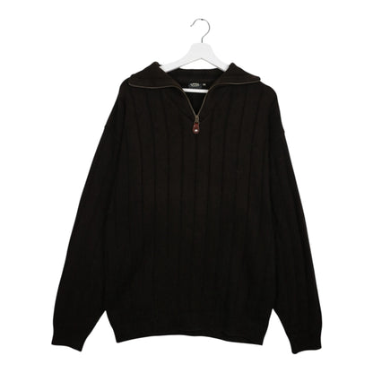 1990s Vintage Camel Collection Strick-Halfzip L (M)