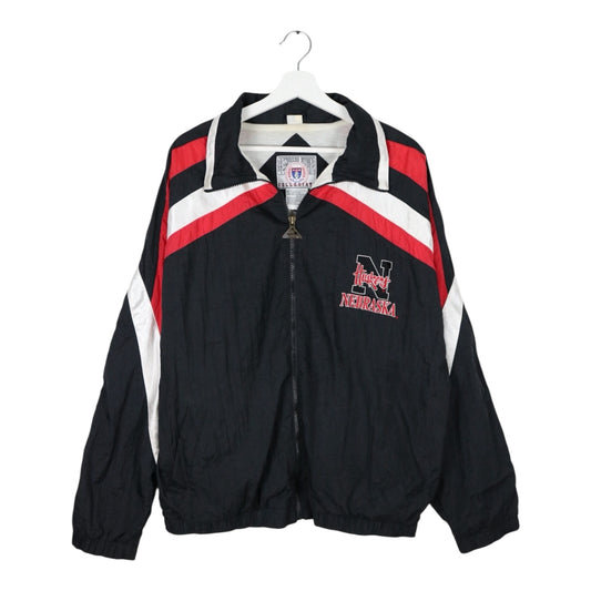 Vintage Nebraska Cornhuskers Trackjacke L