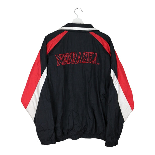 Vintage Nebraska Cornhuskers Trackjacke L