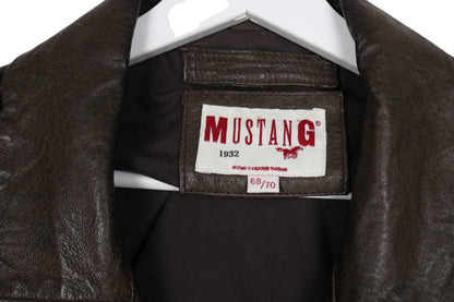 1990s Vintage Mustang Lederjacke 4XL