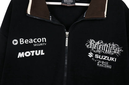 y2k Vintage Suzuki x Relentless Fleecejacke XL-XXL