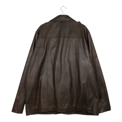 1990s Vintage Mustang Lederjacke 4XL