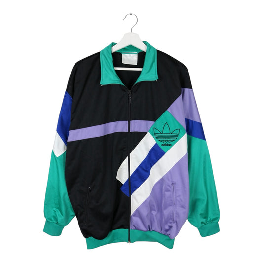 1990s Vintage Adidas Trackjacke L