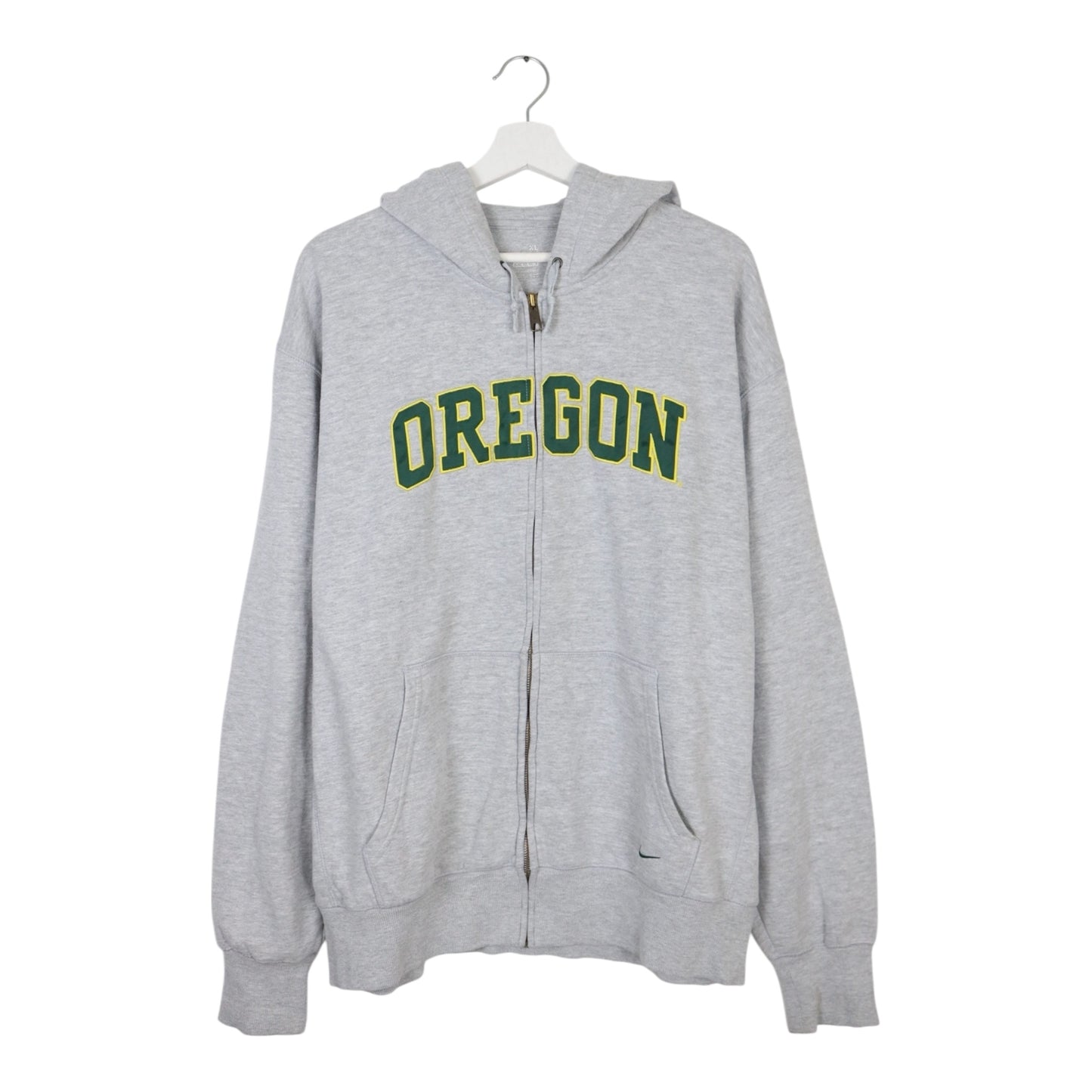 Vintage Nike Team Tag Oregon Zipjacke XL