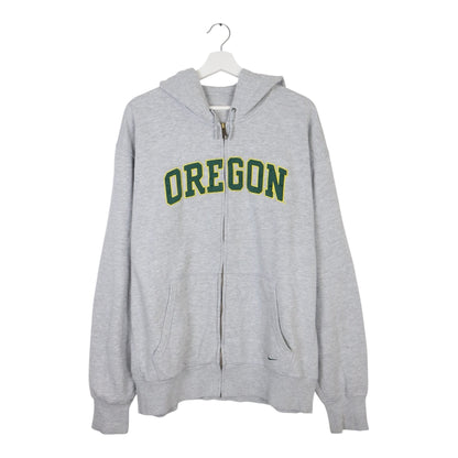 Vintage Nike Team Tag Oregon Zipjacke XL