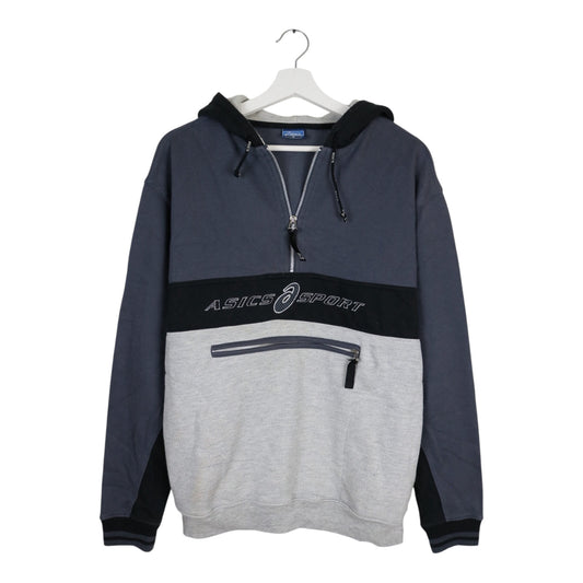 1990s Vintage Asics Sport Hoodie M