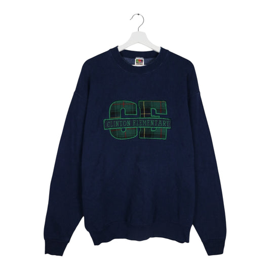 1990/00s Vintage heavy Fruit of the Loom Sweater XL
